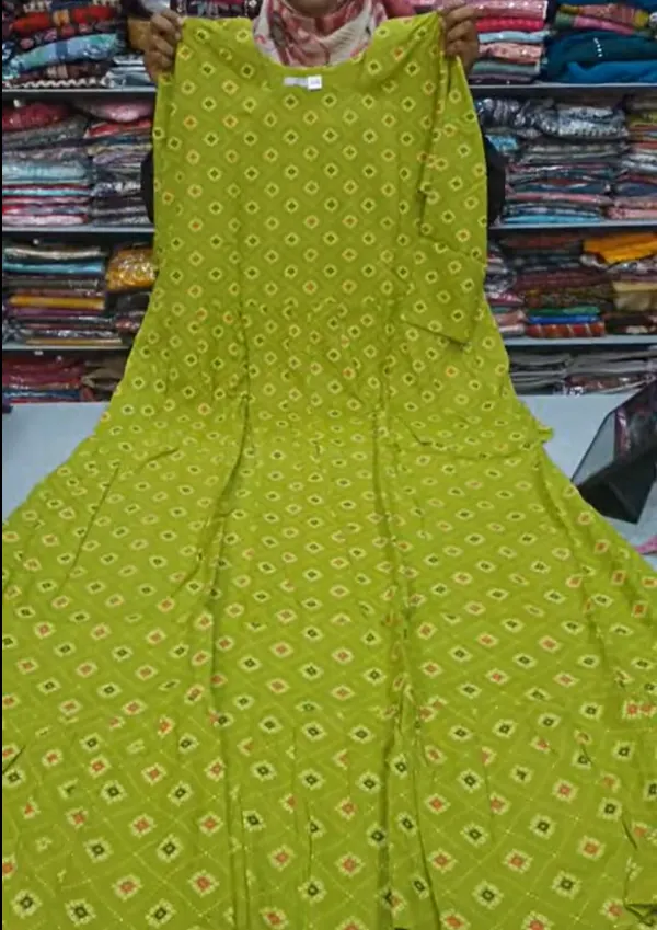 Rayon Long Maxi Gown | MG16